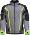6501BA23-D7C8-4B82-BA2A-910CD80EA558 Arctiva - Pivot 8 Insulated Jacket - Gray/Hi-Vis