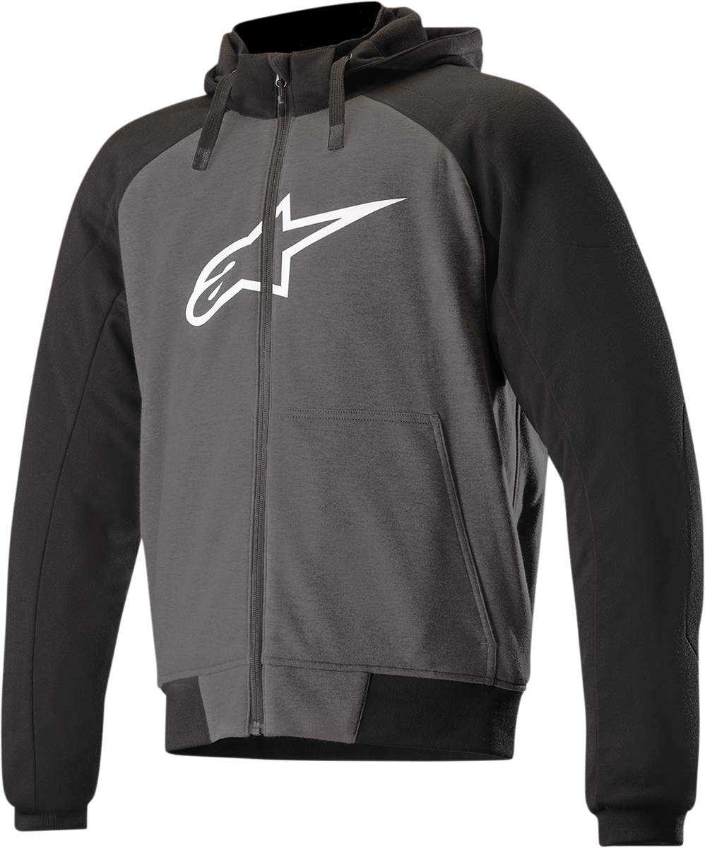 6549B1B2-FFC1-4F98-962B-044D6F41B9C8 Alpinestars - Chrome Sport Hoodie - Gray/Black/White