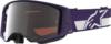 66785098-6709-4E66-A0BC-798F8F489E22 Alpinestars Goggles - Supertech Goggle - Hunta 96 XXV - Purple/White - Silver Mirror Lens