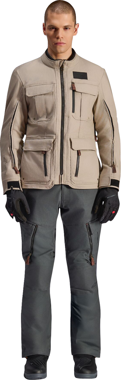 67286C5D-6E49-48DA-9E2F-49ACCDB330AD Alpinestars - Borrego Drystar® Jacket - Warm Gray
