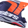 67C3115A-D0E1-464D-9CEE-B996D7C480A9 Alpinestars - SM7 Helmet - Core - Matte Orange/Blue