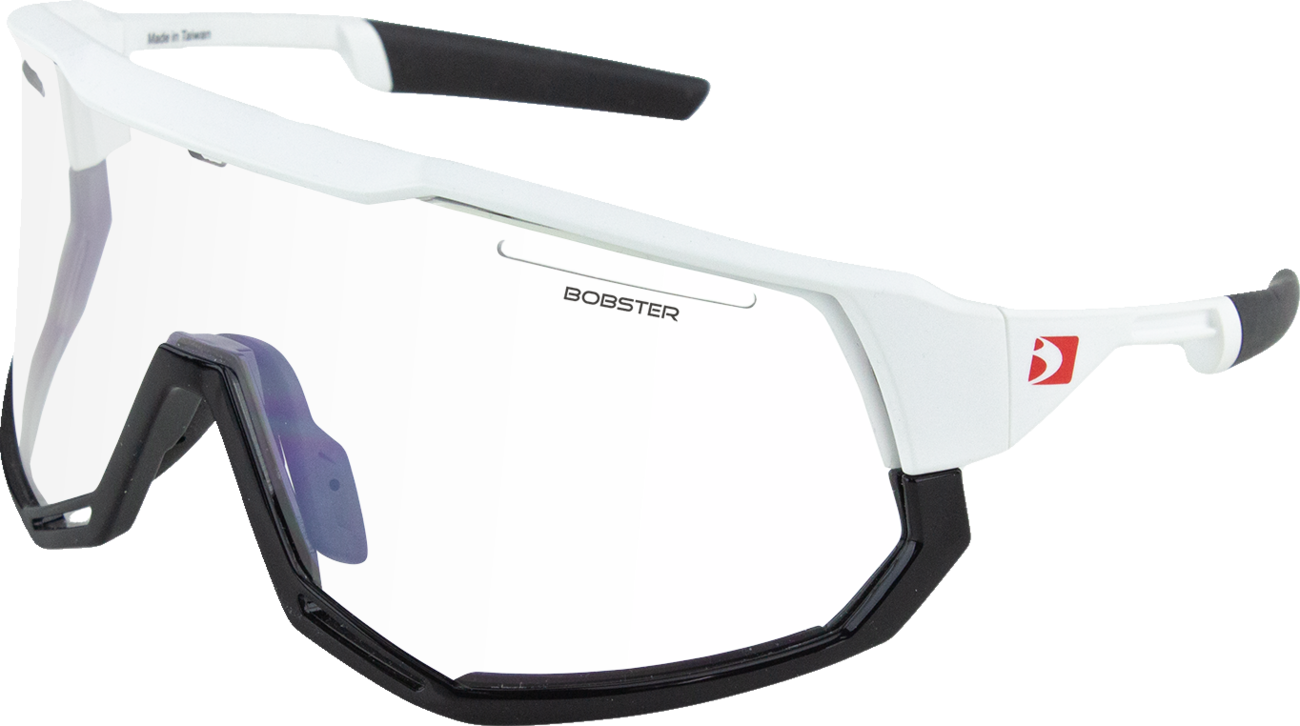 68F8D095-A769-40EC-BB43-A2D0B80D4302 Bobster - Freewheel Sunglasses - Matte White/Gloss Black - Interchangeable Lenses