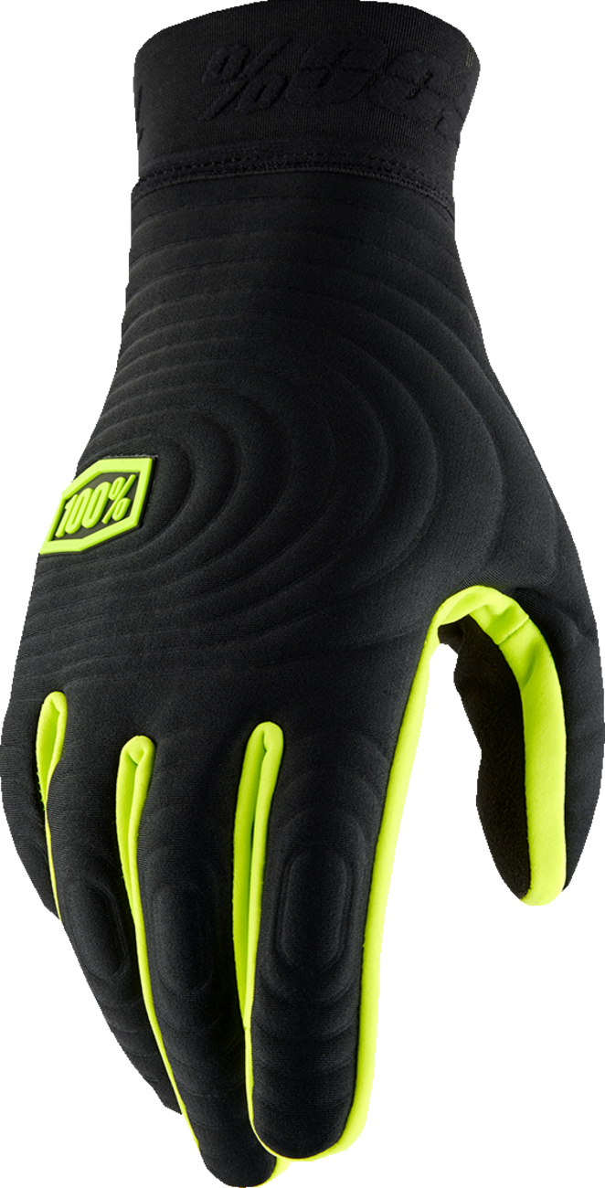 6B17F7E3-A0A0-4334-892F-34A5730164AF 1 - Brisker Xtreme Gloves - Black/Fluo Yellow - Small
