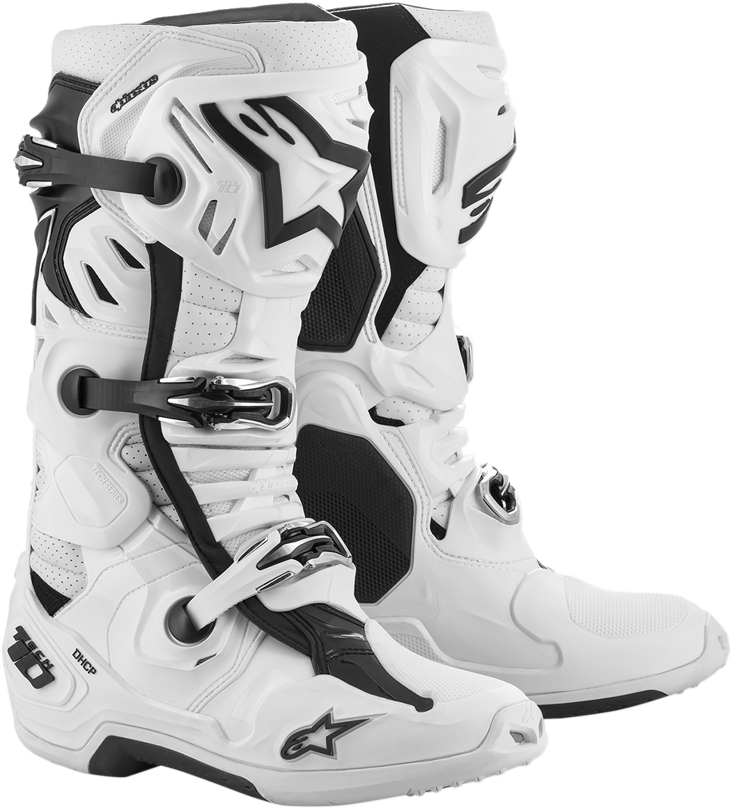 6D6B8A56-E83F-41FC-9476-DBCA1FF567BA Alpinestars - Tech 10 Supervented Boots - White