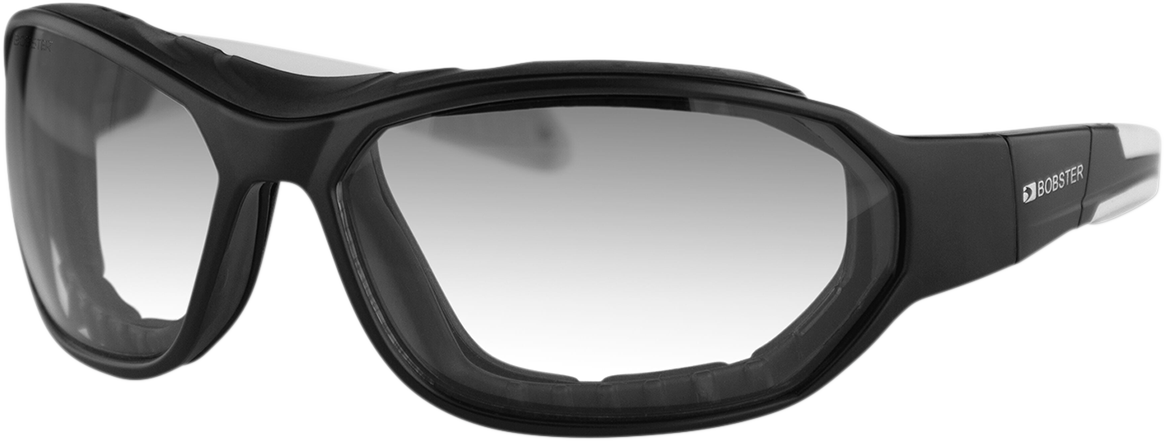 6DF51BBA-85FC-464C-AFCD-F86C2FB0766D Bobster - Force Convertible Sunglasses - Matte Black - Clear Photochromic Lens
