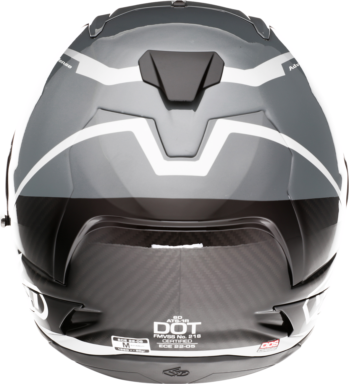6D Helmets - ATS-1R Helmet - Alpha - Silver