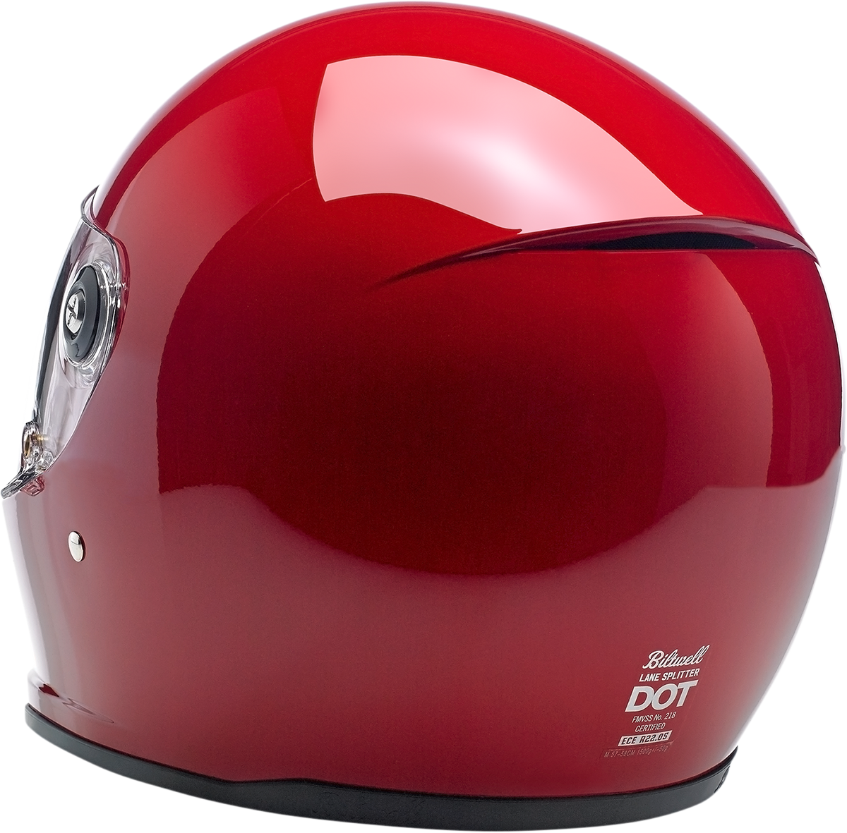 Biltwell - Lane Splitter Helmet - Gloss Blood Red - XS