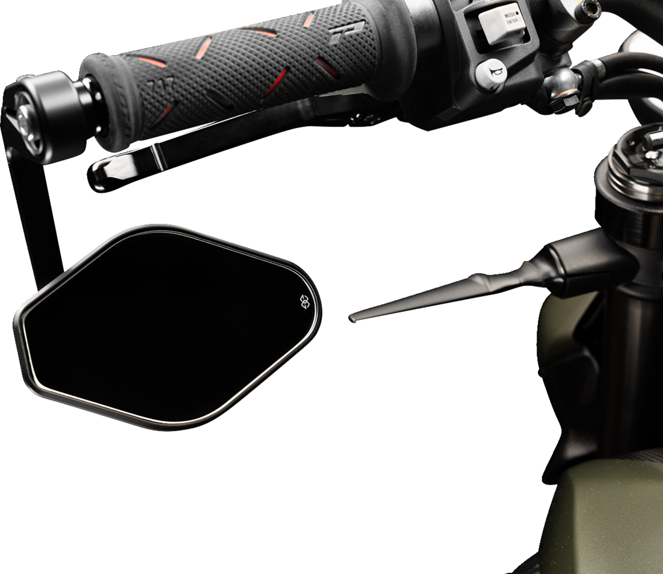 7069F9C2-A828-4A1C-8CAA-DC96BAF5FB73 Gilles Tooling - Mirror - STRATOS - Side View - Diamond - Black - Right/Left - Each