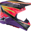 714E245E-5546-4AA7-82A1-9CD5515217A9 Alpinestars - Supertech M10 Helmet - MIPS® - Era - Gloss Pink/Violet/Yellow Fluo