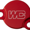 723FF16A-EA35-478C-8039-DBC345761A55 Works Connection - Rear Brake Cap - Red - KTM/Husqvarna/Gas Gas
