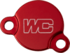 723FF16A-EA35-478C-8039-DBC345761A55 Works Connection - Rear Brake Cap - Red - KTM/Husqvarna/Gas Gas