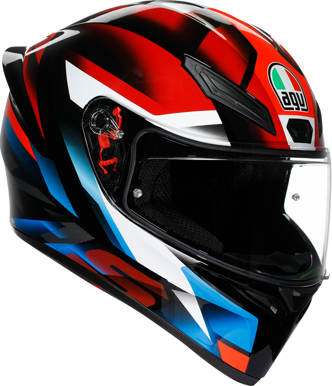 Agv - K1 S Helmet - Fastlap - Black/Red/Blue