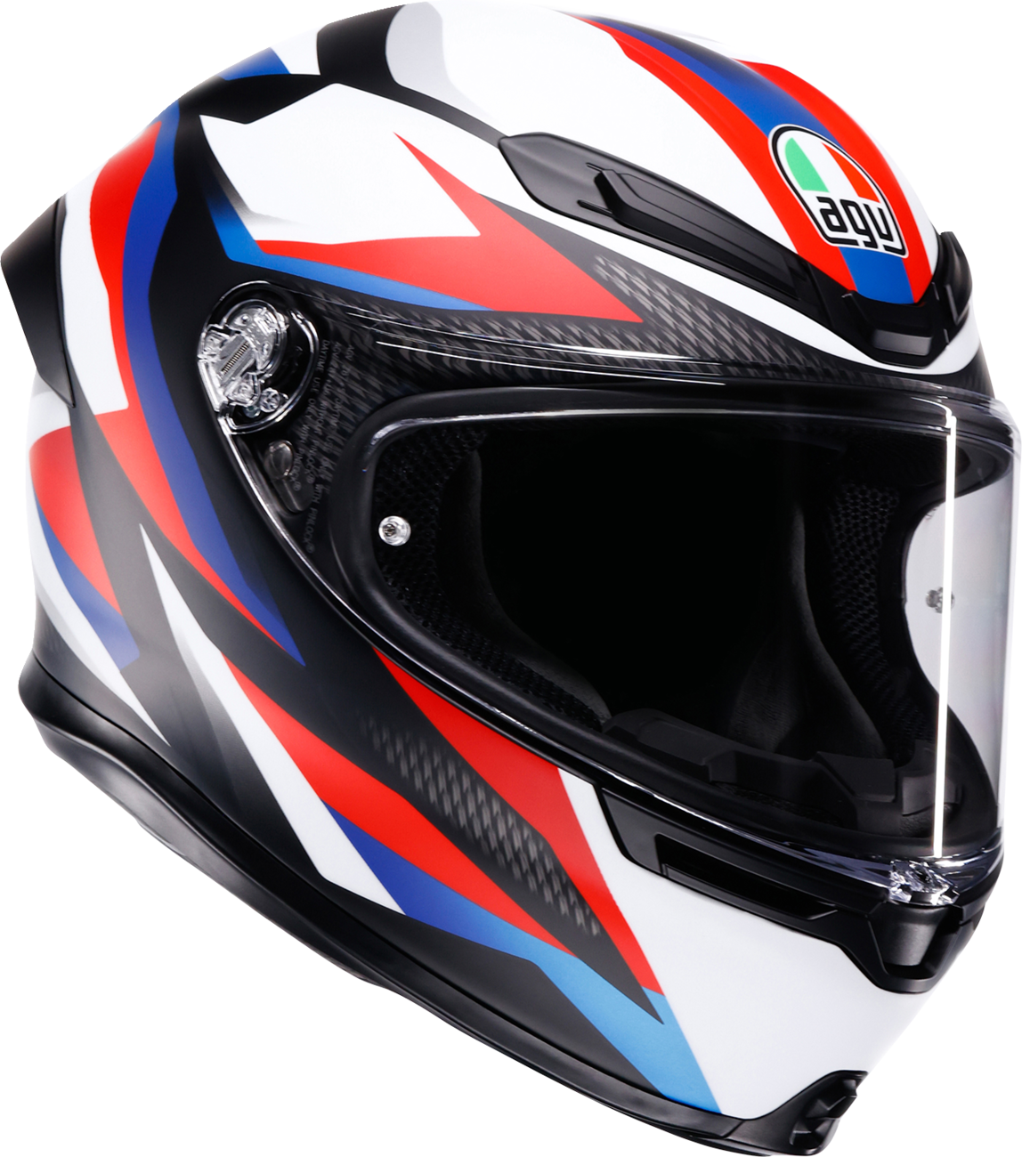 76930BB2-A0EA-42EE-9326-BF06F4A762AC Agv - K6 S Helmet - Timewarp - Matte Black/Red/Blue