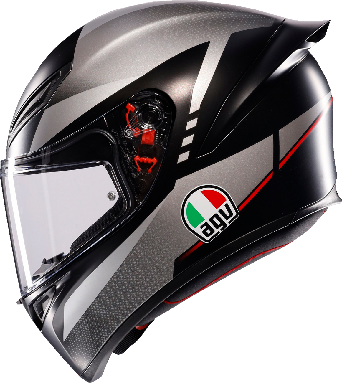 7B6A1E6B-A4B5-44F8-8357-43674D48B86C Agv - K1 S Helmet - Lap - Matte Black/Gray/Red - XL