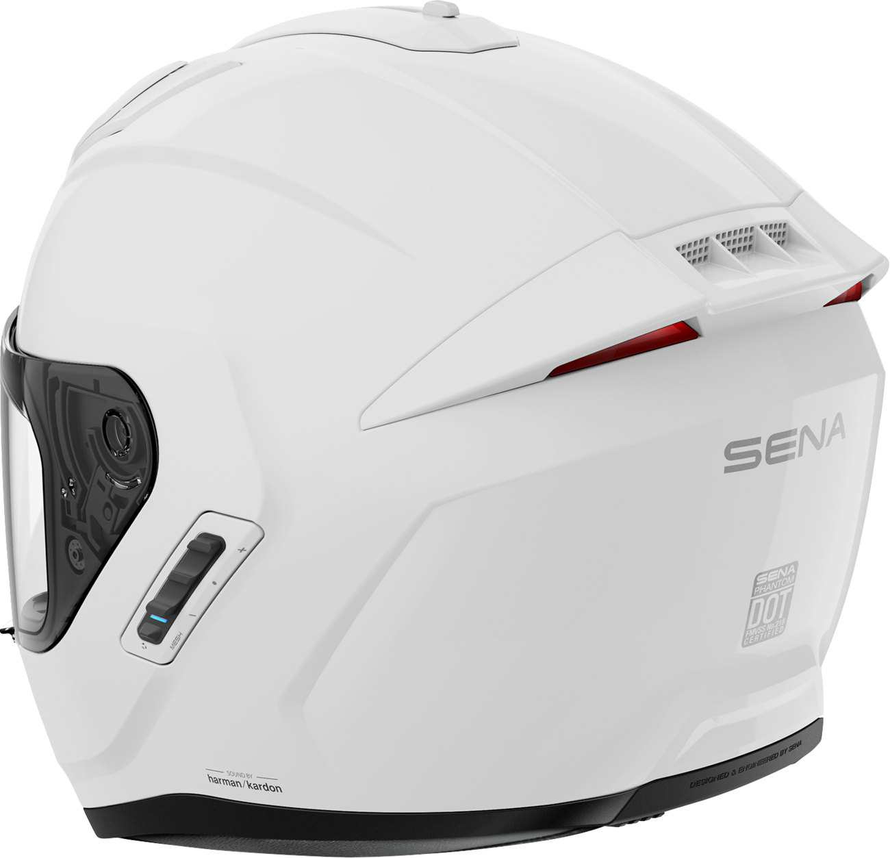7BAC9AB3-6C0D-418B-BC7B-C506E1558139 Sena - Phantom ANC Helmet - Gloss White