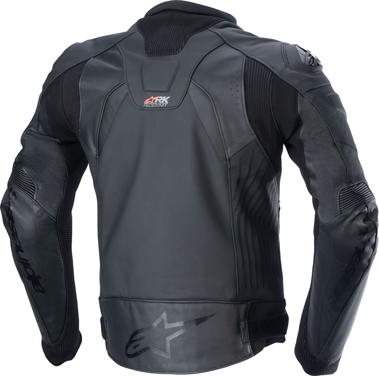 Alpinestars - GP Plus R v4 Rideknit® Leather Jacket - Black/Black