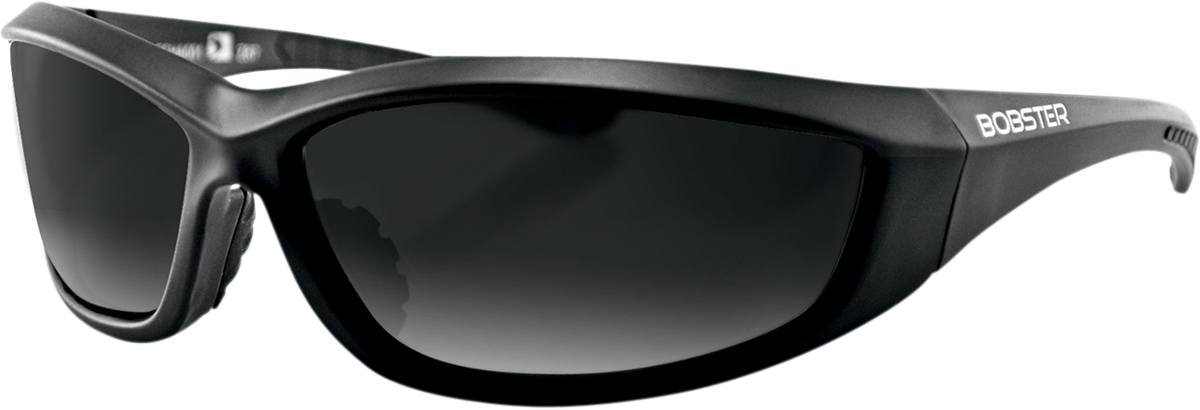 Bobster - Charger Sunglasses - Gloss Black - Smoke Lens