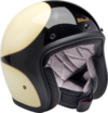 7DBE9207-4FFA-4C91-A09C-68424E2D8F05 Biltwell - Bonanza Helmet - Gloss Vintage White/Black Scallop - S