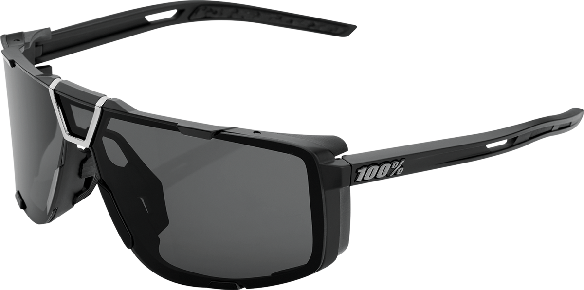 1 - Eastcraft Sunglasses - Matte Black - Smoke Lens