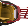 8662EF72-80CF-4102-8892-BBAD7E5A9840 1 - Armega Snow Goggle - Oversized Deep Red - Yellow Lens