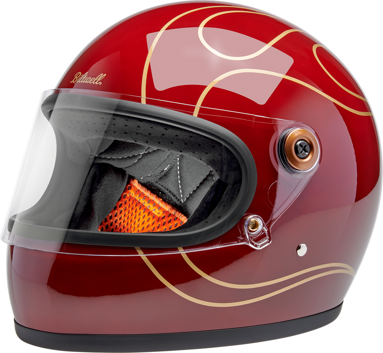 86EC520B-E8DC-4149-8757-069D0A90972B Biltwell - Gringo S Helmet - Flames - Gloss Garnet Red