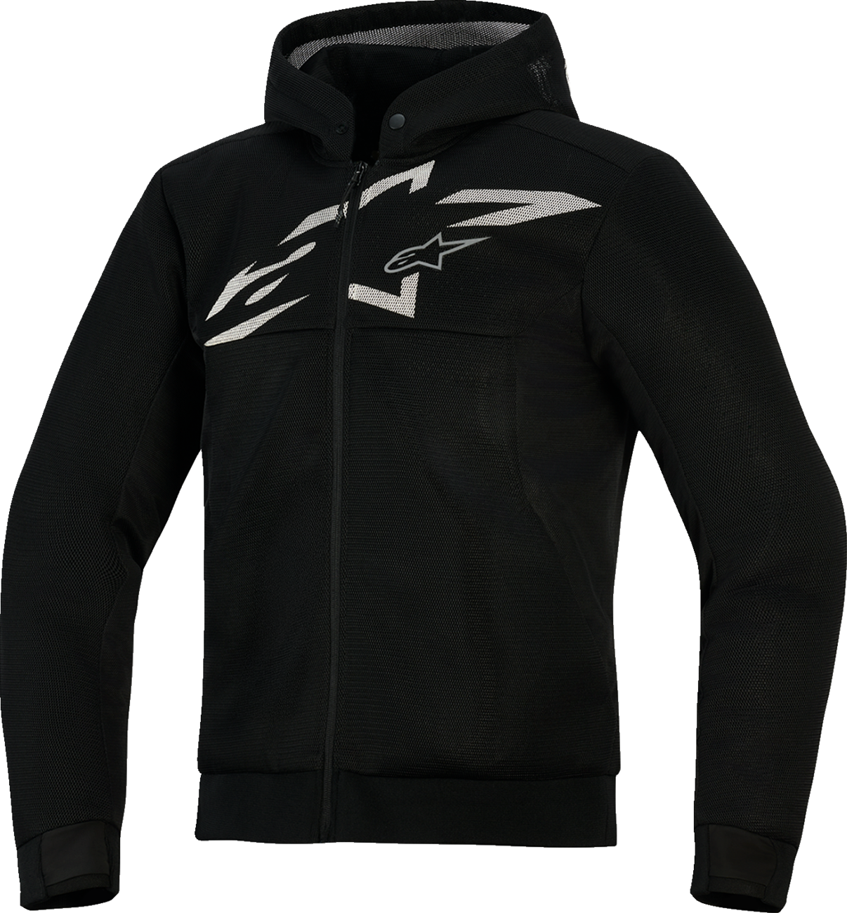 8BCF3D62-4105-48B1-8CC6-34AF7C1FC253 Alpinestars - Chrome Super Airflow Hoodie - Black/Dark Gray/White