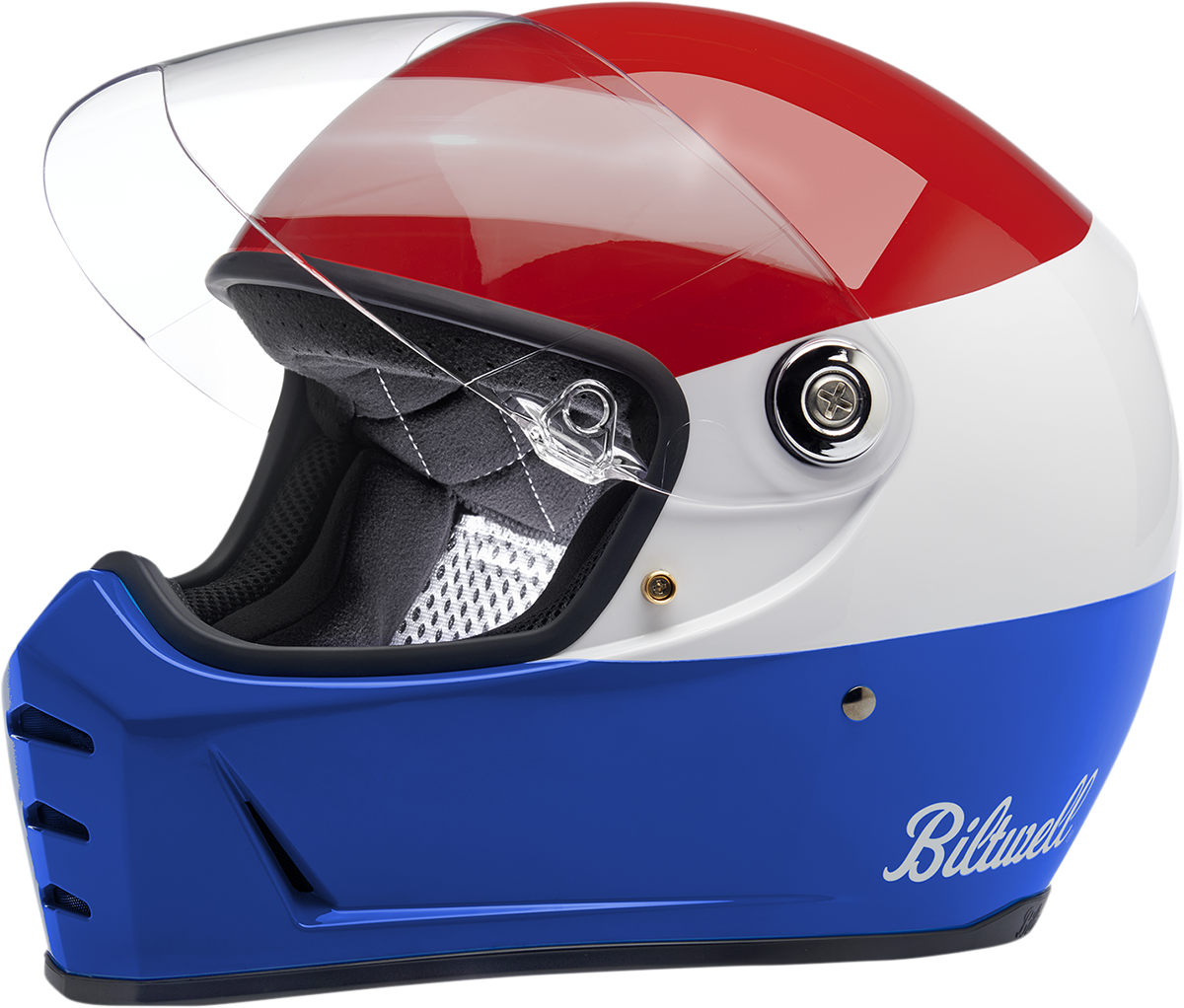 8D9369D7-A930-4681-8697-F3CED93E8B5A Biltwell - Lane Splitter Helmet - Podium - Gloss Red/White/Blue