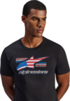 8DFD4BB5-3458-4EAF-BBA8-EB3EFAE37CA6 Alpinestars - National CSF T-Shirt - Black/USA
