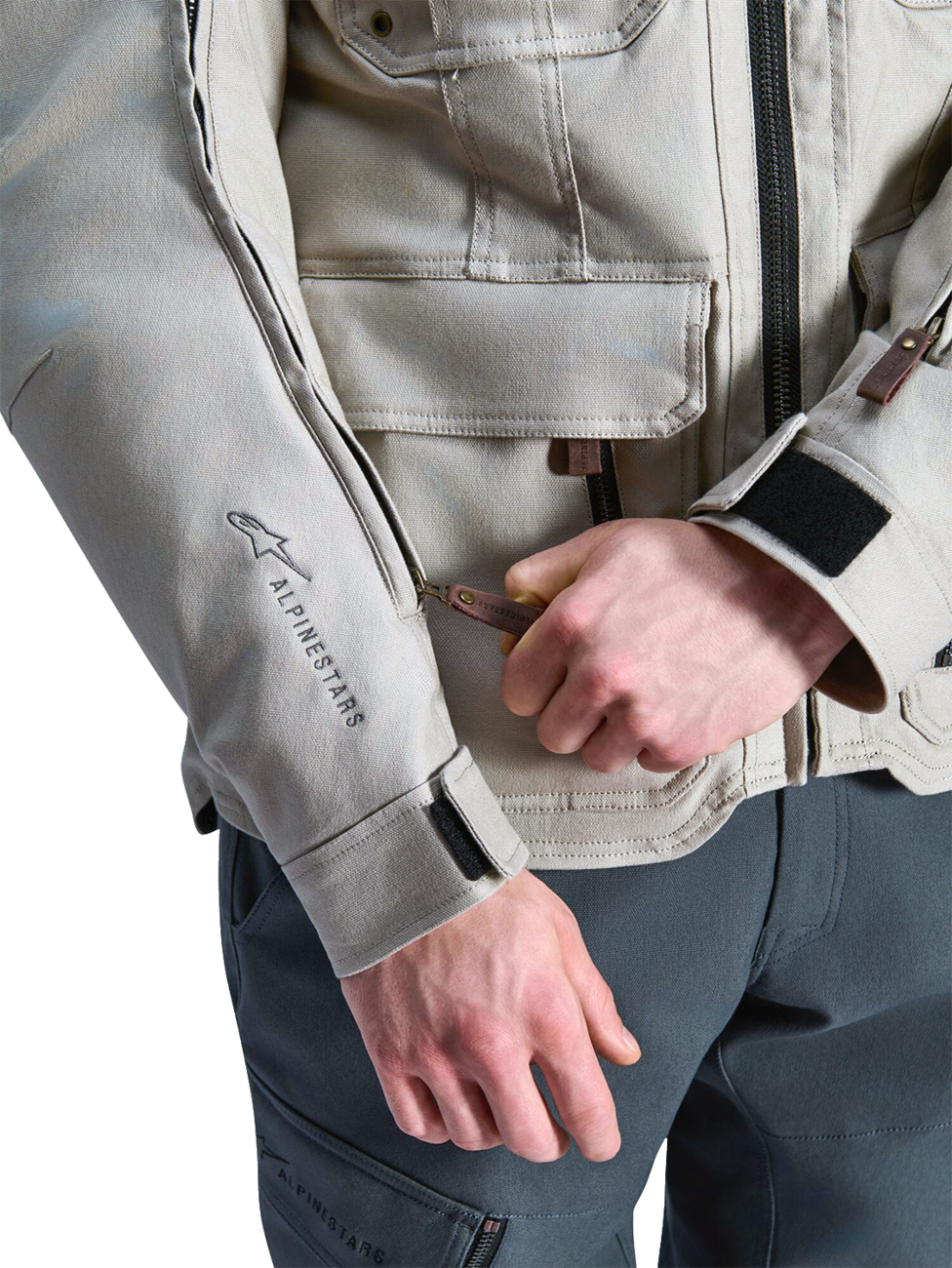 90754E6B-23C1-420C-B25F-F8F01B99494D Alpinestars - Borrego Drystar® Jacket - Warm Gray