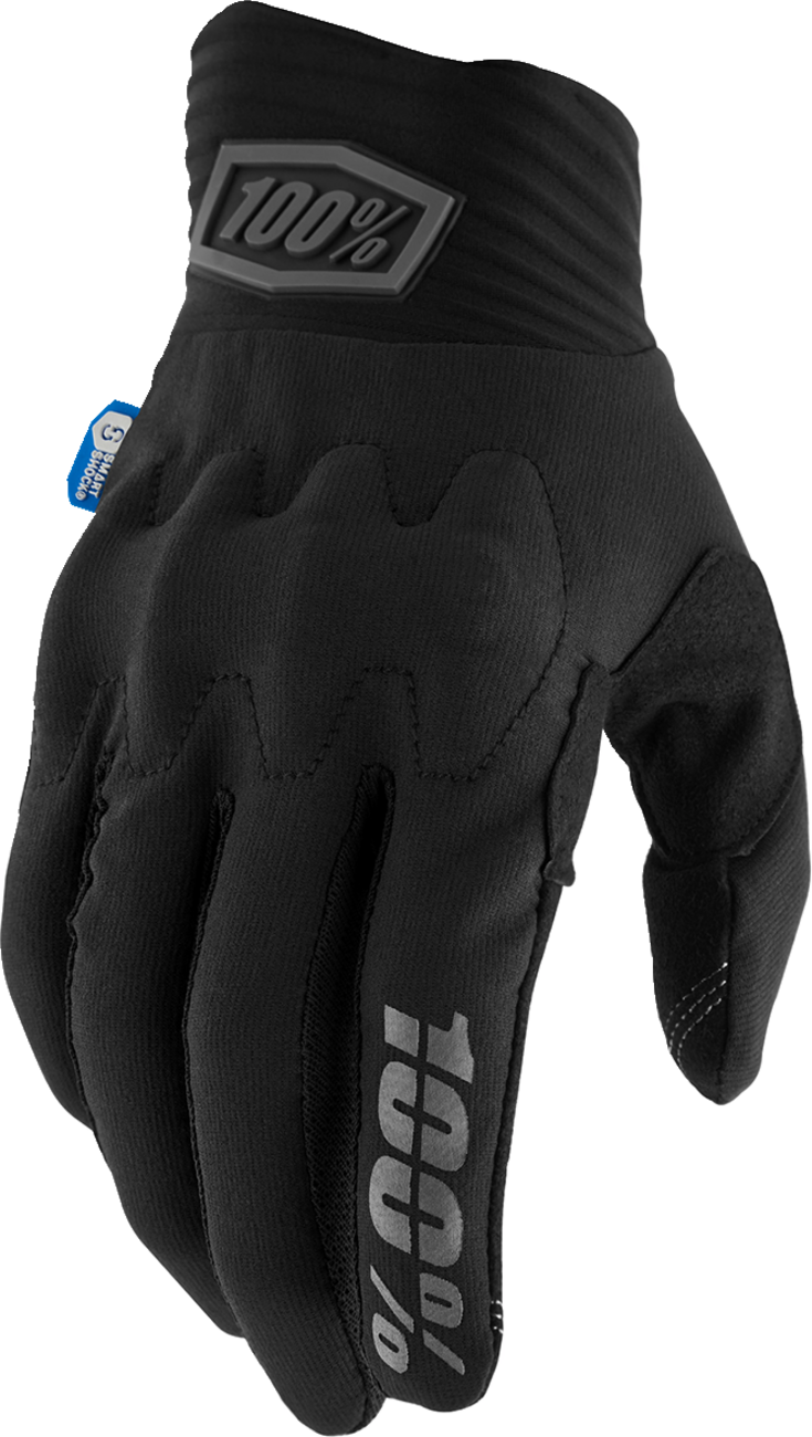 912C91EF-A3BF-4943-8086-978FF2C3CC51 1 - Cognito Smart Shock Gloves - Black - Small