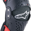 916A133C-2907-42A4-A7D7-5D393B412D27 Alpinestars - Youth SX-1 Knee Protectors - Black/Red