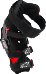 9275C326-D3A8-4B62-870D-4E660B775D48 Alpinestars - RK-7 Plasma Knee Braces - Black/Red