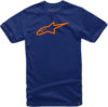 92CA323D-7313-44C2-8356-C053AFE89381 Alpinestars - Ageless T-Shirt - Navy/Orange - XL