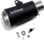 Leovince - 54mm Universal LV-10 Slip-On Muffler - Black Edition