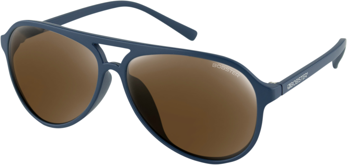 953C7388-FF71-4B65-B2D0-919F07F36668 Bobster - Maverick Sunglasses - Matte Navy - Brown HD Silver Mirror Lens