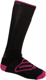 Arctiva - Women's Insulator Socks - Pink/Black - Small/Medium - Size 6 - 9