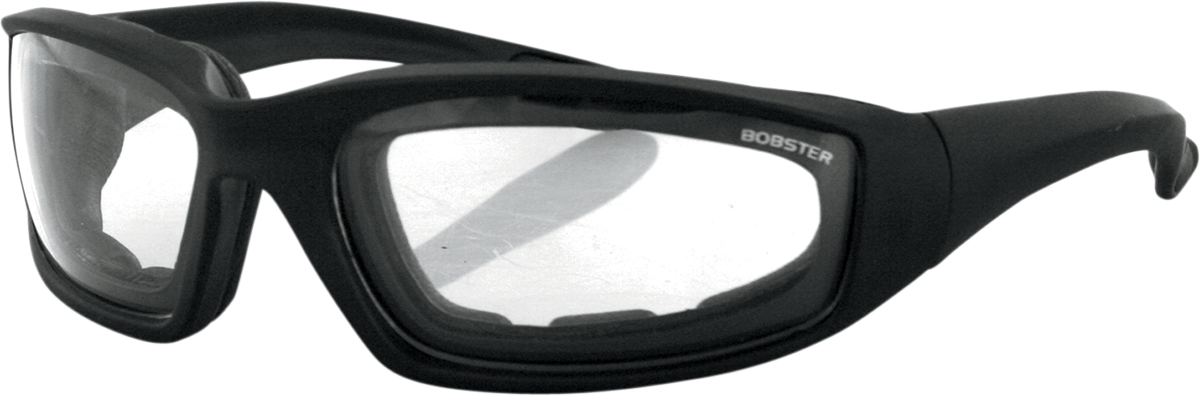99C71B4C-4EE7-4891-8BAB-E4C2D56950C4 Bobster - Foamerz 2 Sunglasses - Matte Black - Clear Lens