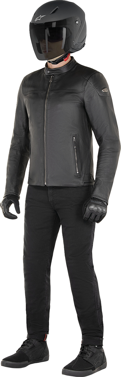9B6AE5EC-04D7-451B-8706-E036DD77CC0A Alpinestars - Blacktrack Leather Jacket - Black