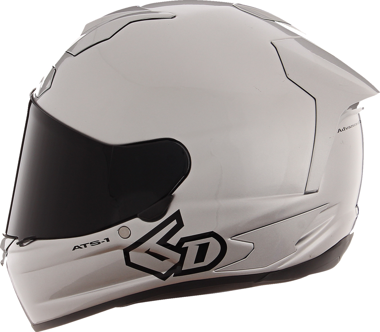 6D Helmets - ATS-1R Helmet - Gloss Silver