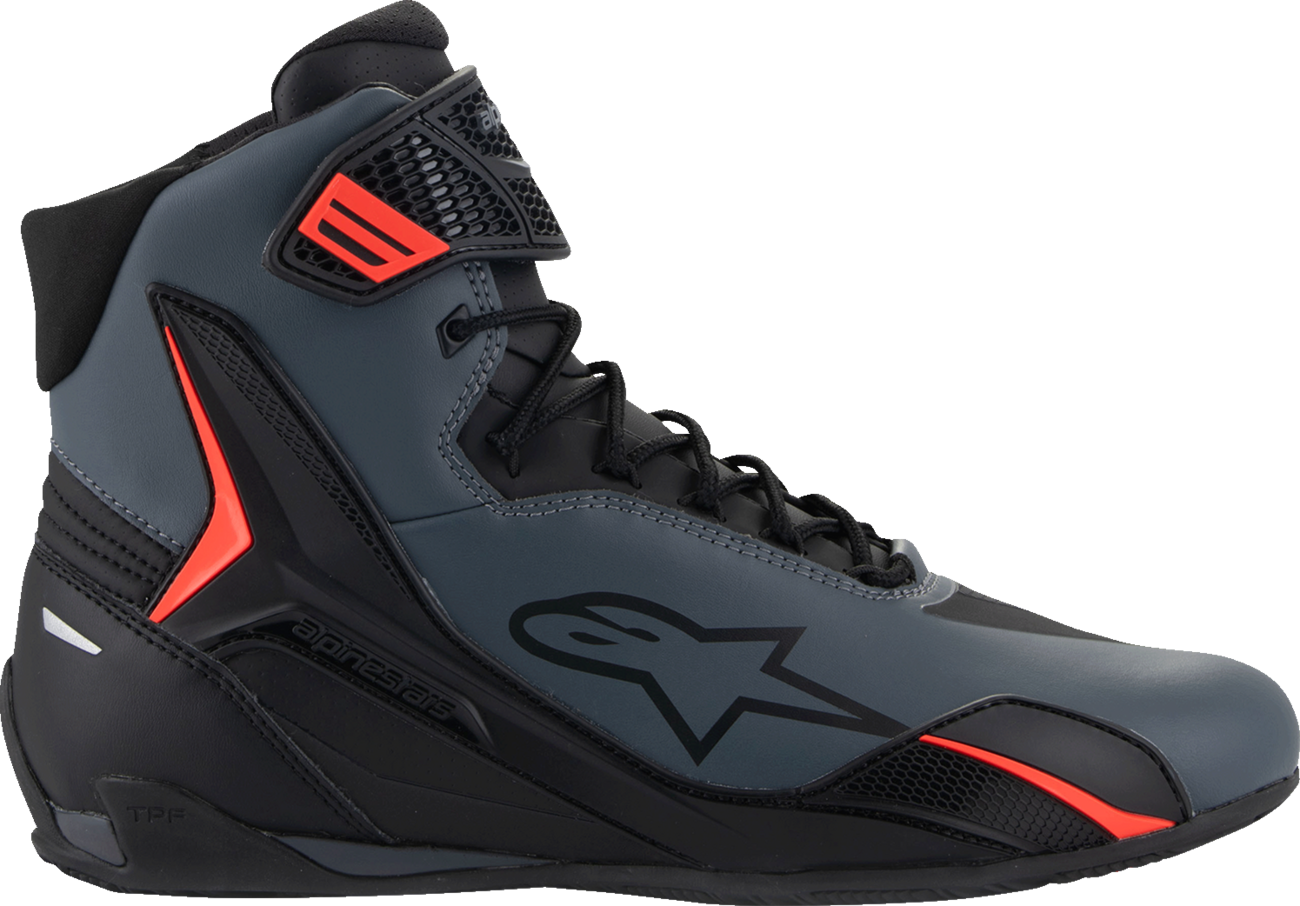 9BE1303F-A3FC-4A3F-B384-83158304A2C0 Alpinestars - Faster-4 Shoes - Black/Gray/Red