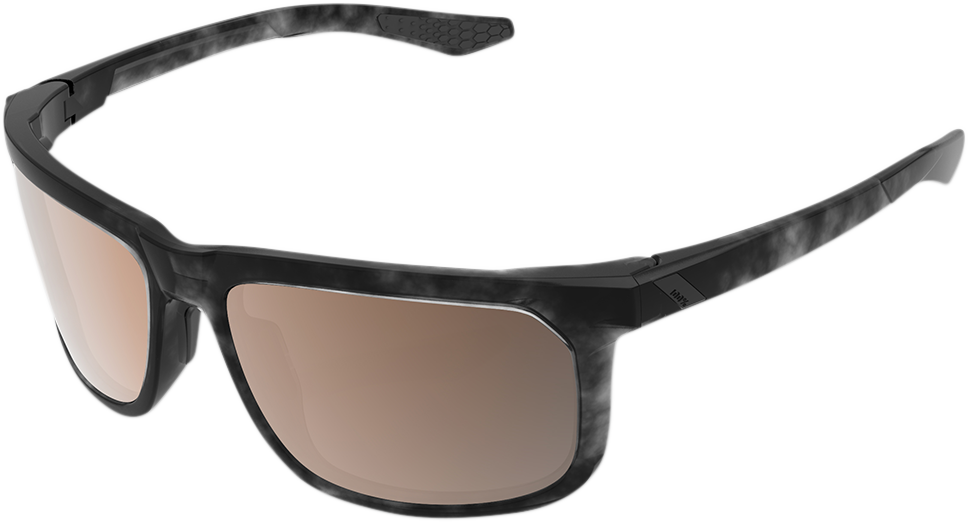 1 - Hakan Sunglasses - Matte Black Havana - Bronze Lens