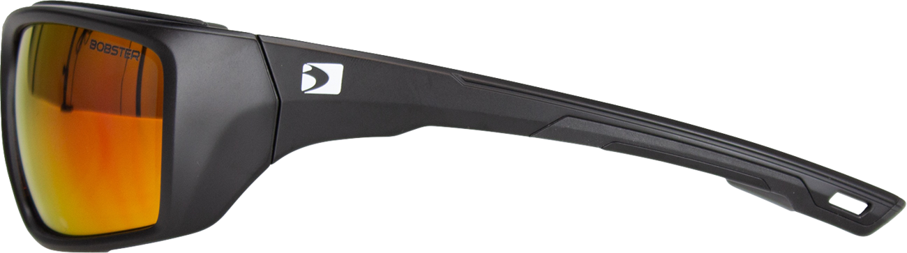 A0509DBB-1825-4FE6-A7B4-7A2795157E31 Bobster - Deadwood Sunglasses - Matte Black - Gray Red Revo Lens