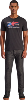 A17491FD-6E9B-4884-A345-BEB7619E3C08 Alpinestars - National CSF T-Shirt - Black/USA