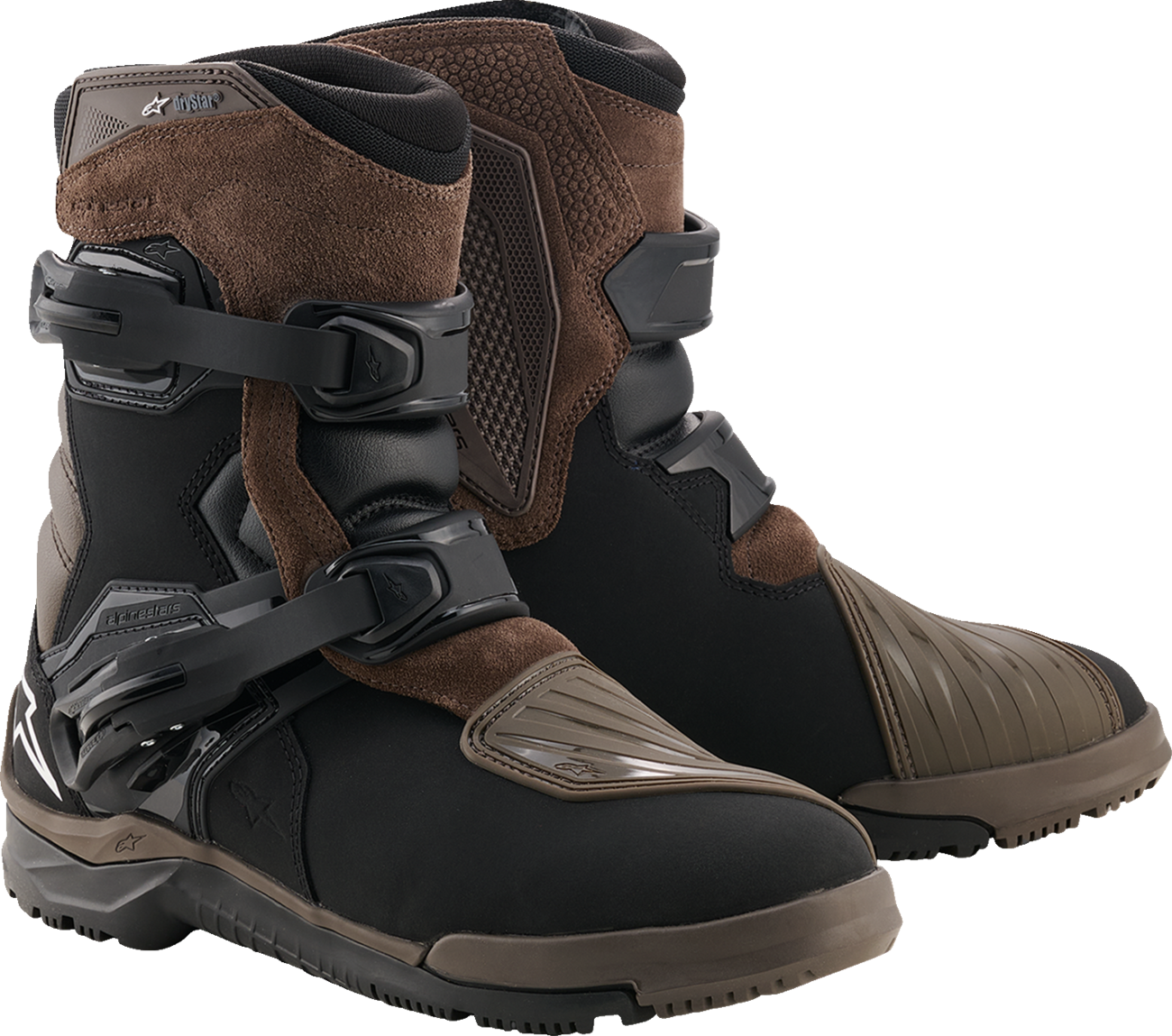 A6910934-0182-4F4C-AF42-188264E4851C Alpinestars - Belize V2 Drystar Boots - Black/Brown
