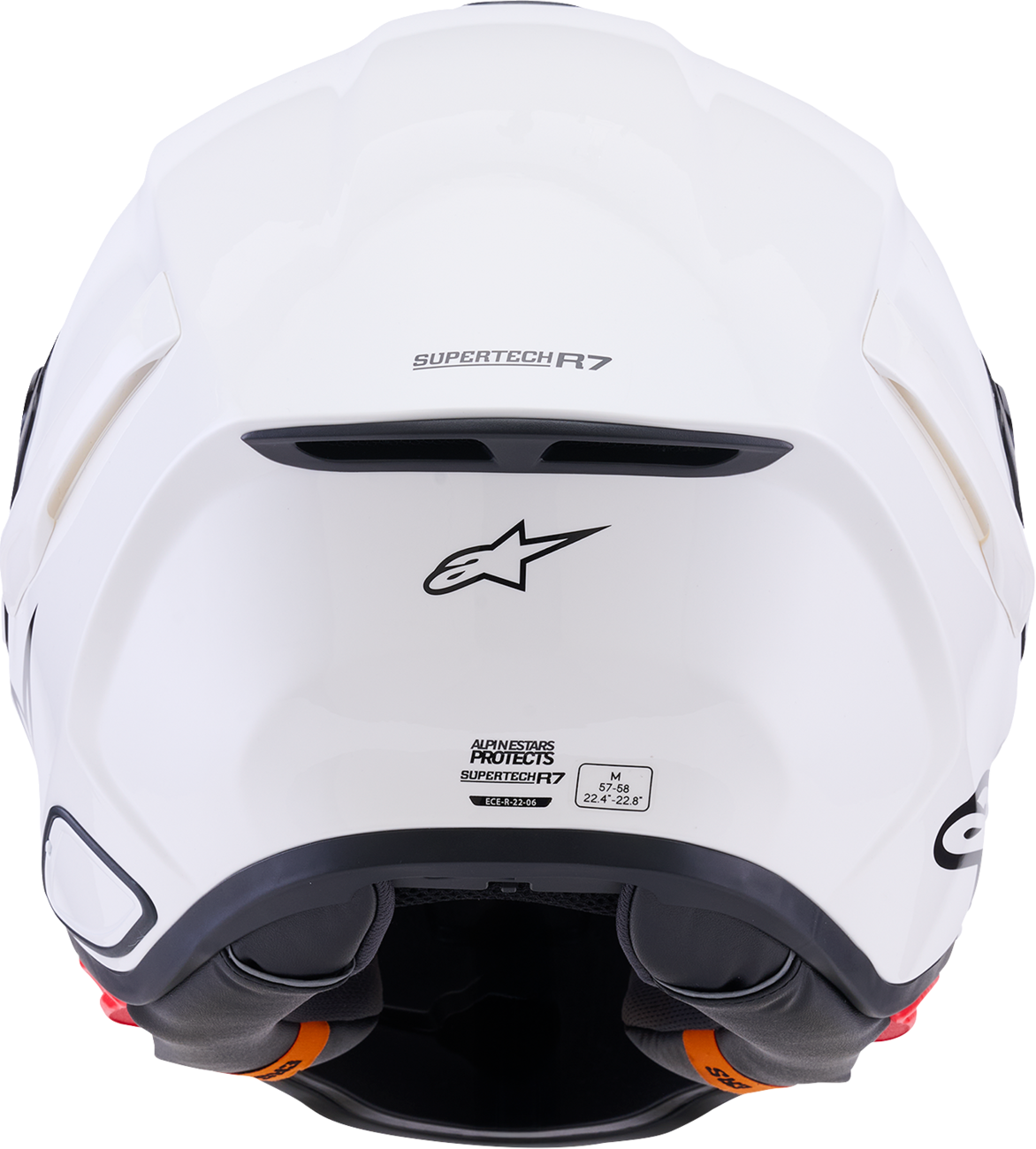 A81ABD69-4BAE-429D-B872-2655D5E337FA Alpinestars - Supertech R7 Helmet - 22.06 - Solid - Gloss White