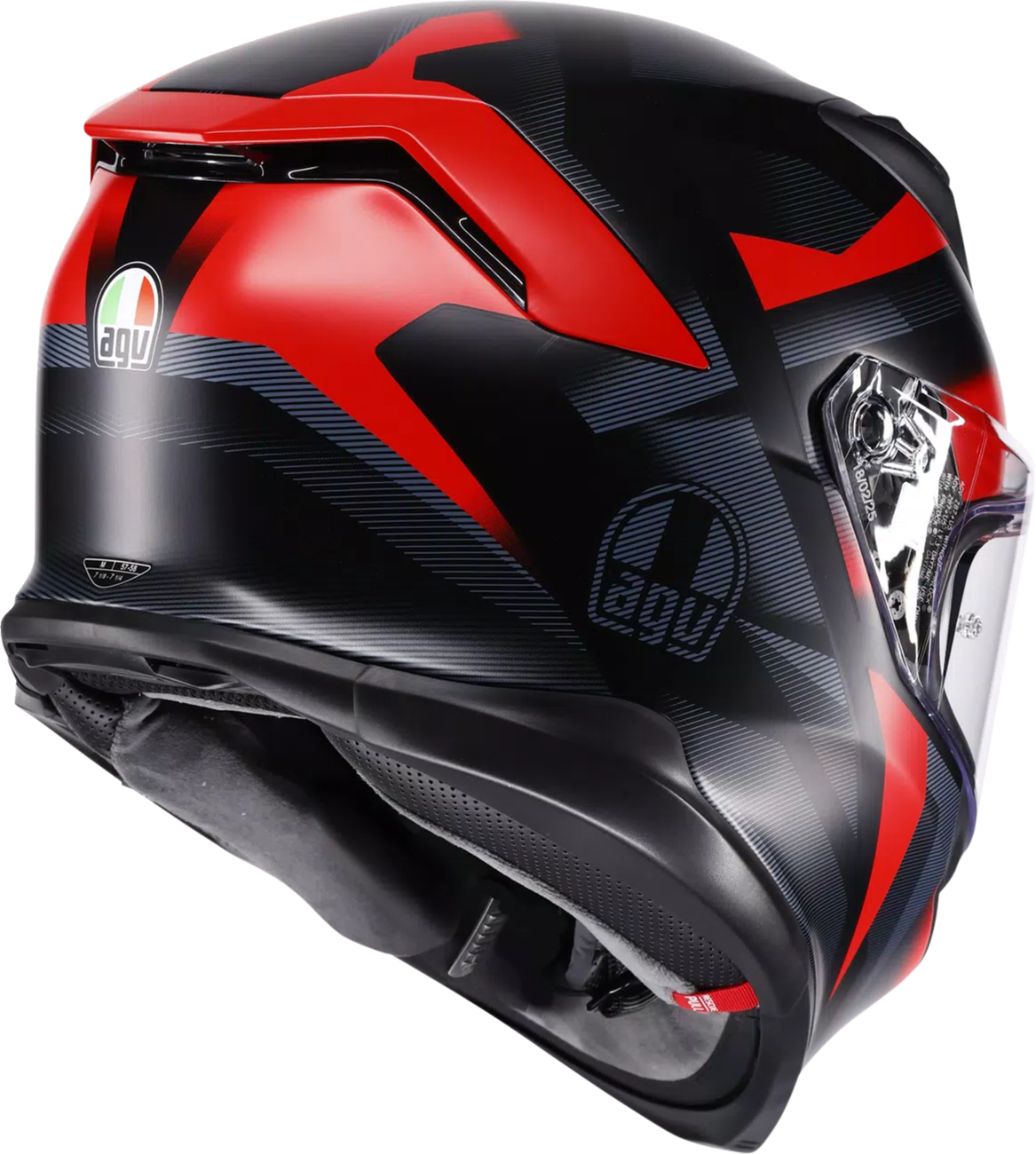 A82286F0-9DD5-456E-856C-A9FAAEF5F038 Agv - K7 Helmet - Glimpse - Matte Black/Red