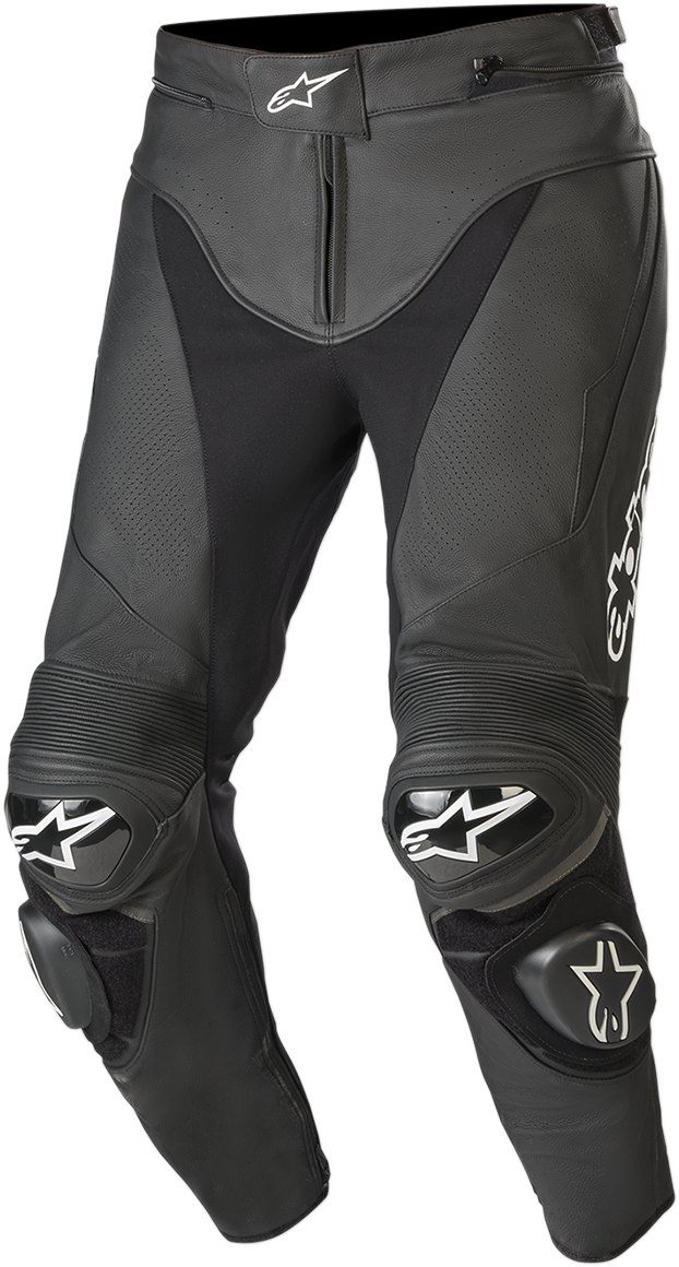 A8234CDE-18F5-4177-897B-57A870255718 Alpinestars - Track v2 Leather Pants - Black