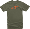 ACAF786B-9DA8-4A4D-BD58-9FB5507D66C1 Alpinestars - Ageless T-Shirt - Military/Orange - 2XL