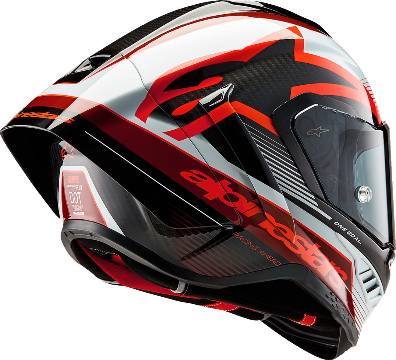 AD27BBCF-6057-4FE3-9801-15FB0DC25645 Alpinestars - Supertech R10 Helmet - Team - Black/Carbon Red/Gloss White