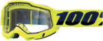 1 - Accuri 2 Enduro MTB Goggle - Fluo Yellow - Clear Lens